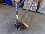 Milton Pallet Jack, TM55, Needs TLC, Doesn't Lower Well But Usable