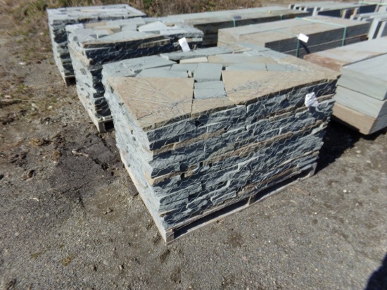 Thin Colonial Wall Stone, 1''-2'' Random Thickness and Assorted Sizes, 204