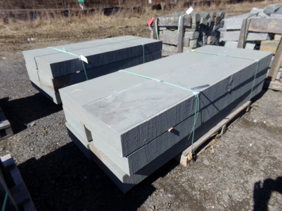 (6) Fancy Cut Thermaled Steps, 84'' x 16'' x 6'', Very Expensive, Sell as a