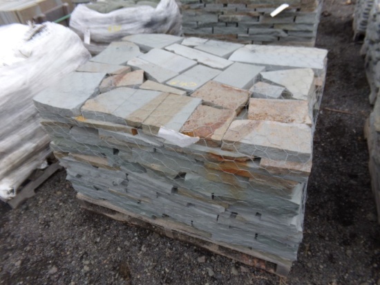 Snapped Edge Colonial Wall Stone-1''-2'' Thick X Asst Sizes, 170SF, Sold by