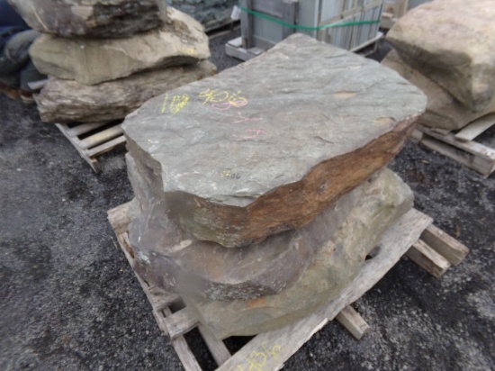 (3) Lg Stepping Stones/Landscape Boulders-3' X 4' X 8''-Sold by Pallet