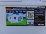 New Digit DT-20 Expandable Modular 2 Bedroom House with Bathroom, 400 Sq. F