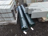 (2) Rolls of New 6' x 50' Vinyl Fencing, 2 Xs Bid Price