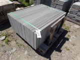 Blue Thermaled Treads 2'' x 18'' x 48'', 108sf, Sold by the Sq. Ft. (108 x