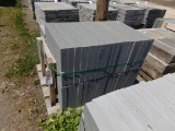 Blue Thermaled Treads, 14'' x 23 1/2'' x 2'', 126 Sq Ft., Sold by the Sq.Ft