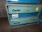 (4) Drawer Organizers in Cabinet With Contents