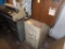 Office Desk, Chair, 2 Drawer File and Sanyo Fridge