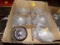 (6) Tractor Headlights, New, Rubber Case