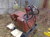 70 Gallon Truck Step Tank Converted to Transfer Tank With 12 Volt Pump and