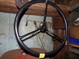 New Farmall Steering Wheel, 17 1/2'', 3/4 Keyed Hub