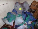 Shop Rags in Corner (About 10 Bags) (Upstairs) Buyer to Remove