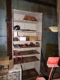 8-Tier Steel Shelf and Contents 18'' X 36''-8' Tall