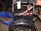 Steel Banding Cart and (2) Tools and Some Clips