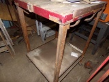 Rolling Work Bench, 2' X 2' X 41'' Tall