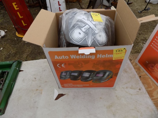 New, Auto-Darkening Welding Helmet ''Luckys''