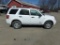 2008 Ford Escape XLT, 4x4, White, 137,891 Mi., Vin #: 1FMCU93128KA37458 - O