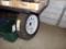 New Spare Trailer Tire on White 5-Lug Rim, 205/75D15