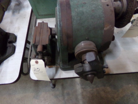 Indexing Head, L-W Chuck Co., With Adjustable Table Center