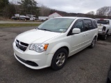 2012 Dodge Grand Caravan SXT, White, 107,897 Miles, Stow and Go Seating, AB