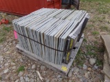 Pallet w/194 SF Natural Cleft - 1'' Thick, 18'' x 24'' Varying Thickness Bl