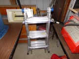 Werner Folding Utility Ladder - Looks Like a Section is Missing, M/N MT-13,