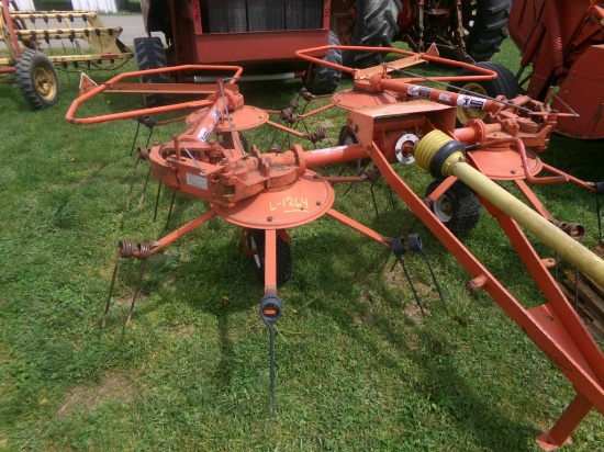 Kuhn GF5001T 4-Star Tedder, Nice Shape  (5476)