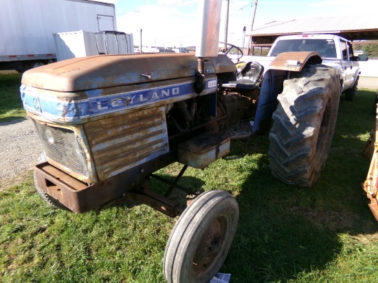 Leyland 344, PTO, 3pt Hitch, 2WD, Single Remotes Rear, Recut Rubber, 5962 H