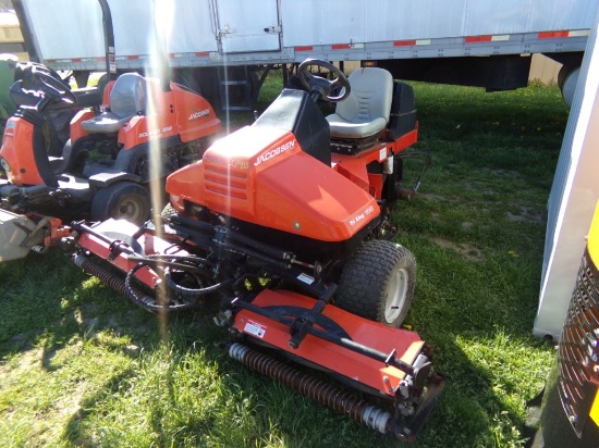 Jacobsen Tri King 1900D Kuboda Diesel Commercial T-Mower, Runs and Works Go