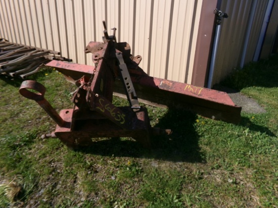 Red 8' Heavy Duty Back Blade  (6635)