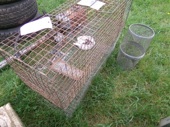 (2) Live Traps and (1) Minnow Trap (5250)