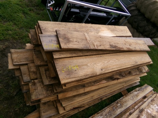 Group Of Misc. Rough Cut, Hardwood, 1'' Assorted Dimensions (5424)