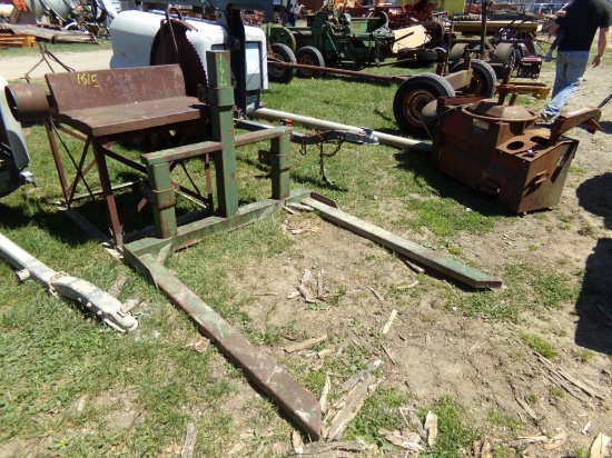 Green 3 PT Hitch Forks (6069)