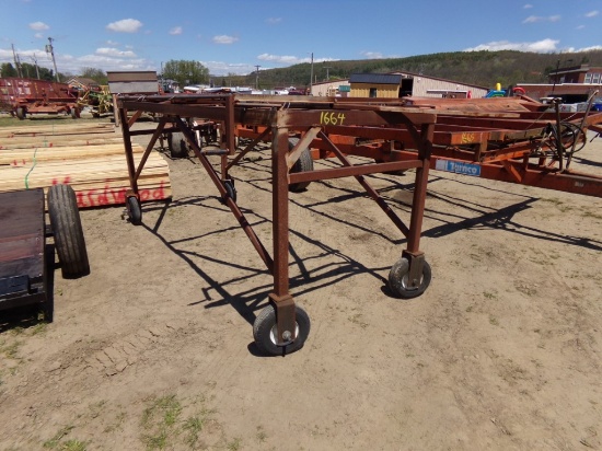 10' Steel Material Handler Cart (6104)
