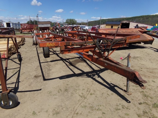 Turnco Self Unloading Round Bale Wagon, Hydraulic (6047)