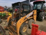 Case SR130 Skid Steer with Loaded Tires, NO BATTERY-NOT RUNNING-HAS HYDRAUL