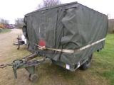 Military ''Kitchen Field Trailer'' with Soft Cover, 1492/1492, Equipped wit