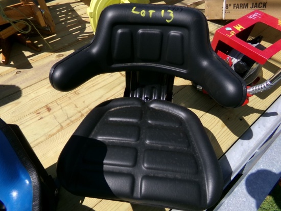 New Black  Adj. Tractor Seat (4459)