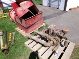 Antique Fire Apparatus for Truck, Hale Gas Powered Pump, (2) Hose Reels w/C
