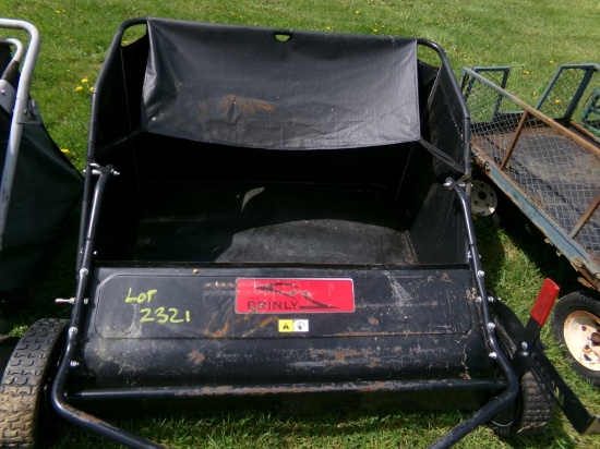 Black Lawn Sweeper (5609)