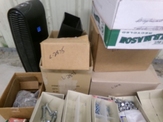 Large Lot of New Hardware in Bins (2875)