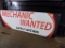 Mechanic Wanted - Apply Within Sign (Upstairs)