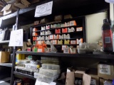 Contents of Top 2 Shelves 1st Section Right Side of Parts Room Including: O