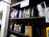 Contents of Top 3 Shelves Includes: Lots of Oil and ATF (Parts Room)