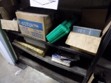 Contents of Bottom 3 Shelves 2nd Section Includes: Leak Tester, Case of 5-2