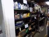 (2) Sections of Shelving on Right Side of Parts Room 42'' Wide, 7' Tall (SH