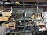 (2) Sections of 42'' x 7' Tall Metal Shelving with Contents Includes: New a