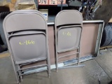 3' x 6' Table with (3) Folding Metal Chairs (Upper Level Upstairs)