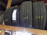 (4) Tires, (2) 265/70 R17 LT, (1) 225/60 R17, (1) 225/55 R17 (Upper Level U