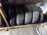(4) Assorted 14'' Tires, (1) 195/65, (1)205/75, (1) 205/70, (1)205/65 and (