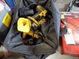 DeWalt Cordless Tools in Bag Includes: Drill, Flashlight, Recip. Saw, Impac